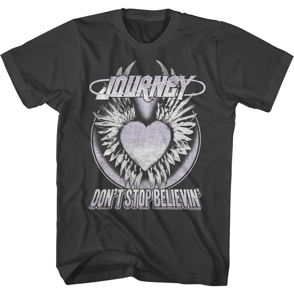 Winged Heart Dont Stop Believin Journey Tshirt